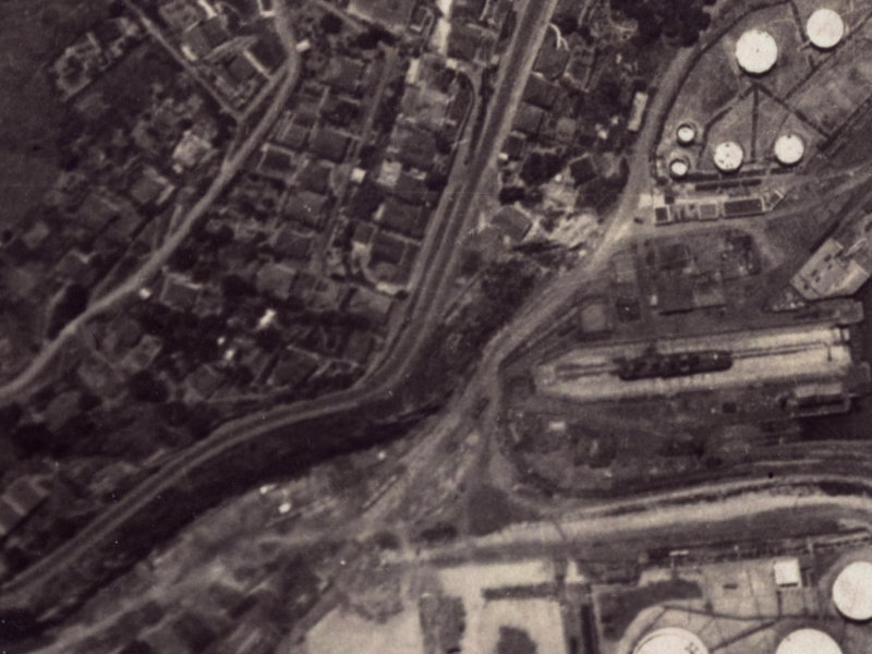 26 Brittan Terrace from the air, 1925-1929