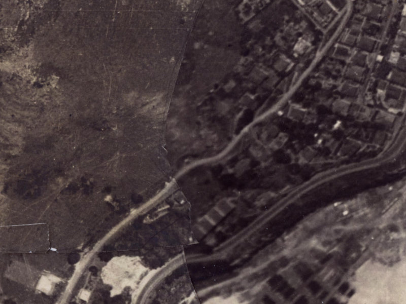 Cressy Terrace from the air, 1925-1929