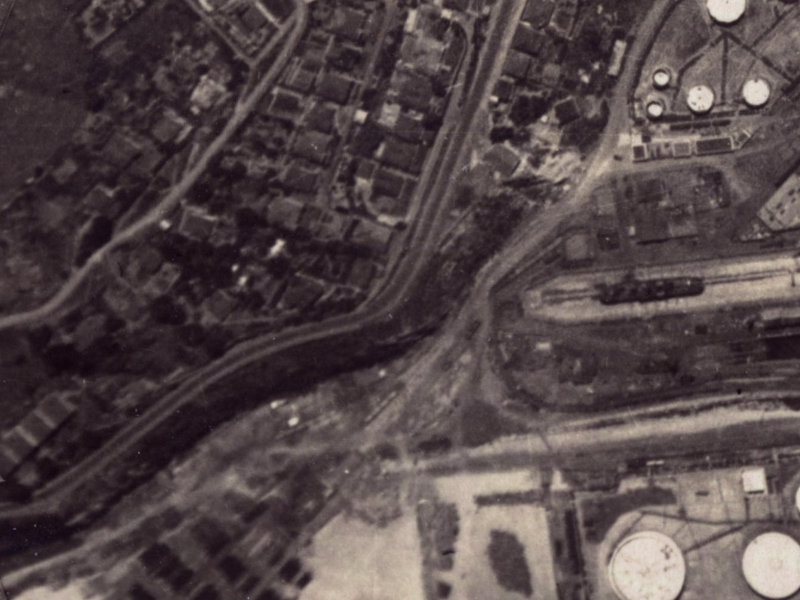 28 Brittan Terrace from the air, 1925-1929