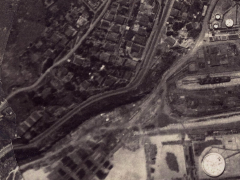 30 Brittan Terrace from the air, 1925-1929