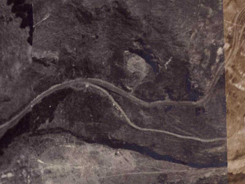 69–75 Sumner Road from the air, 1925-1929