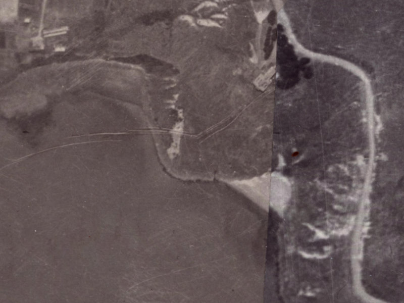 19 Cass Bay Place from the air, 1925-1929