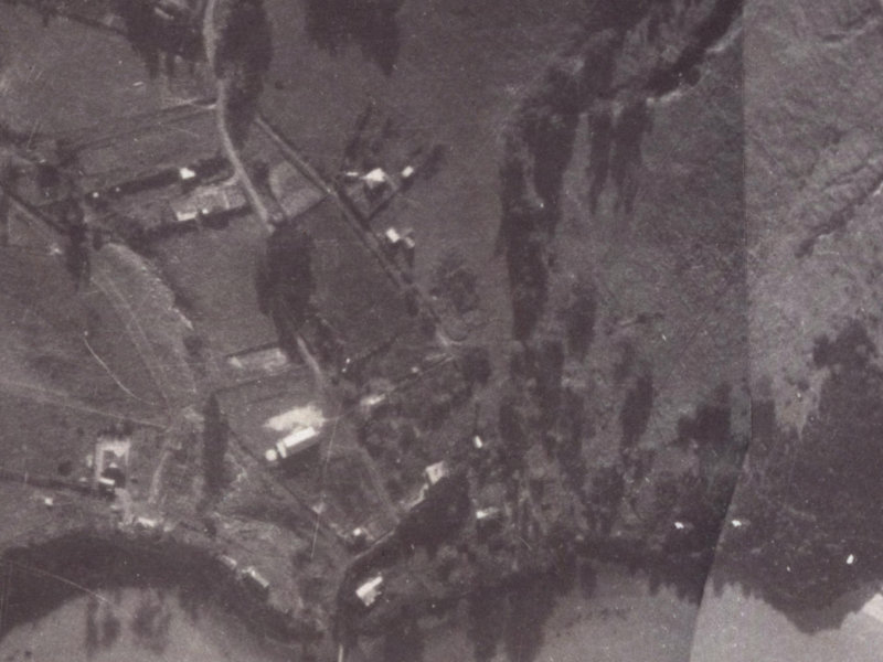 13 Korora Tahi Road from the air, 1925-1929