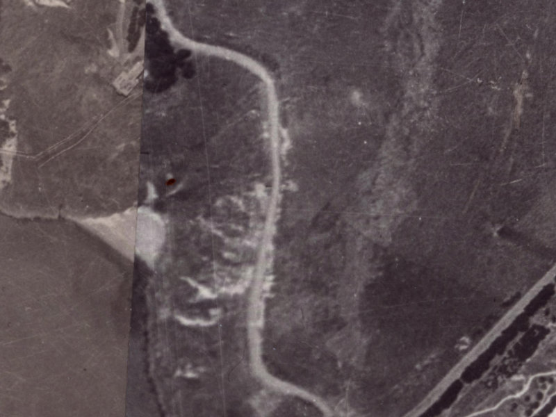30 Governors Bay Road from the air, 1925-1929