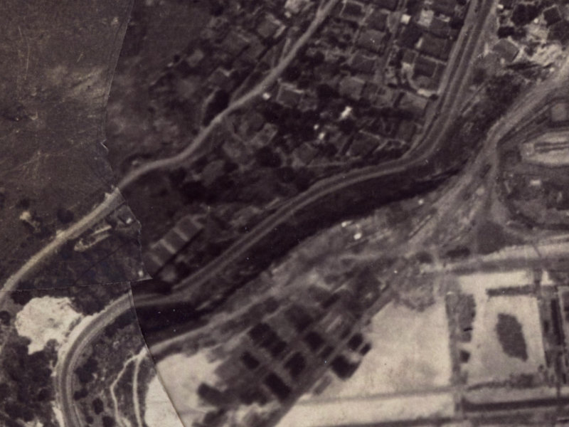 36 Brittan Terrace from the air, 1925-1929