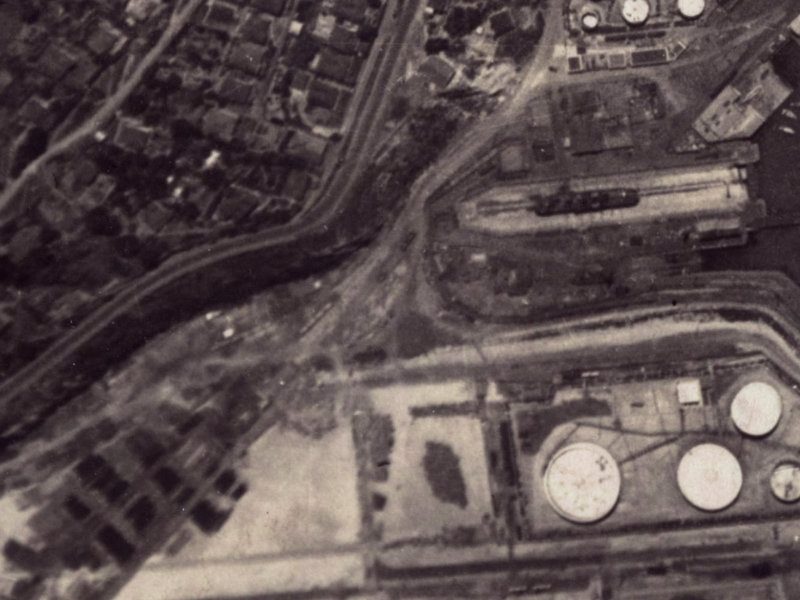 45 Godley Quay from the air, 1925-1929