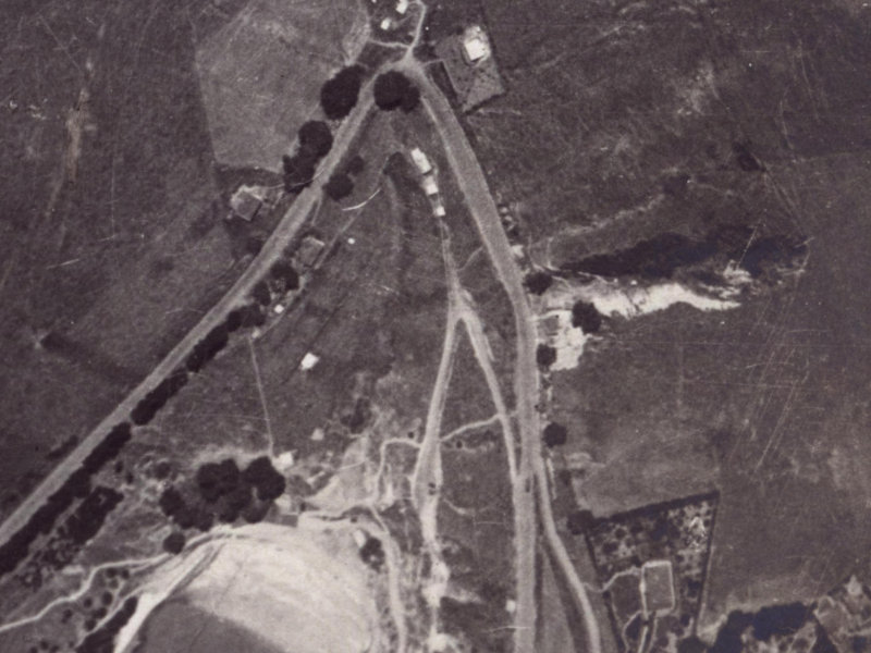 36-38 Park Terrace from the air, 1925-1929