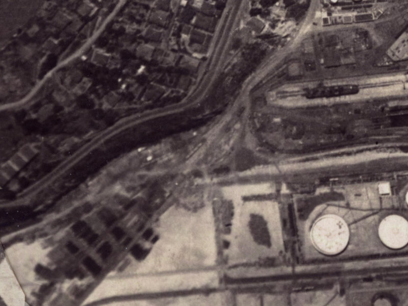 44 Godley Quay from the air, 1925-1929