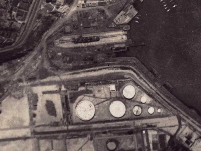 11 Cyrus Williams Quay from the air, 1925-1929