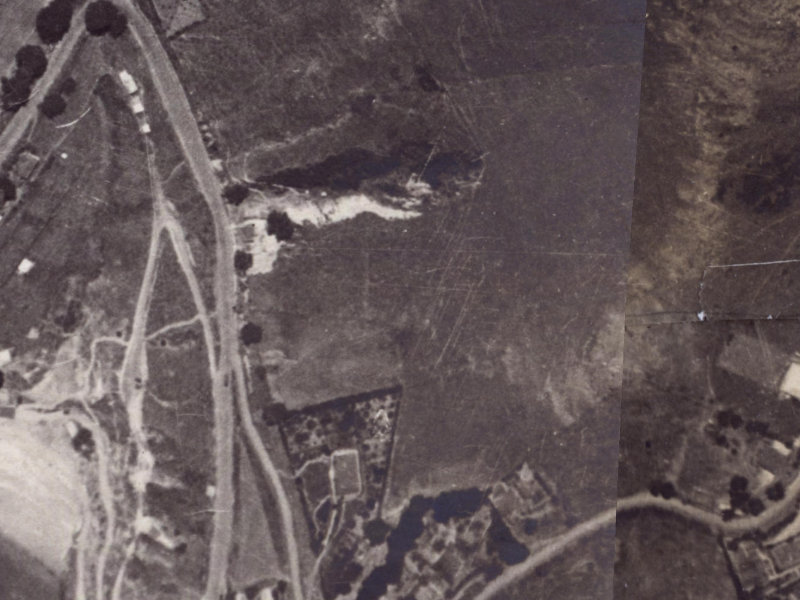 Buxtons Road from the air, 1925-1929