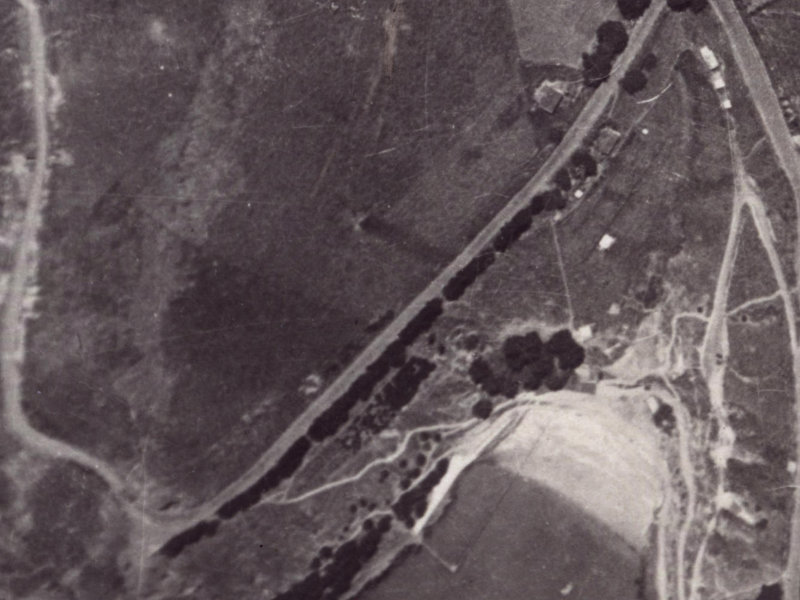 58 Park Terrace from the air, 1925-1929