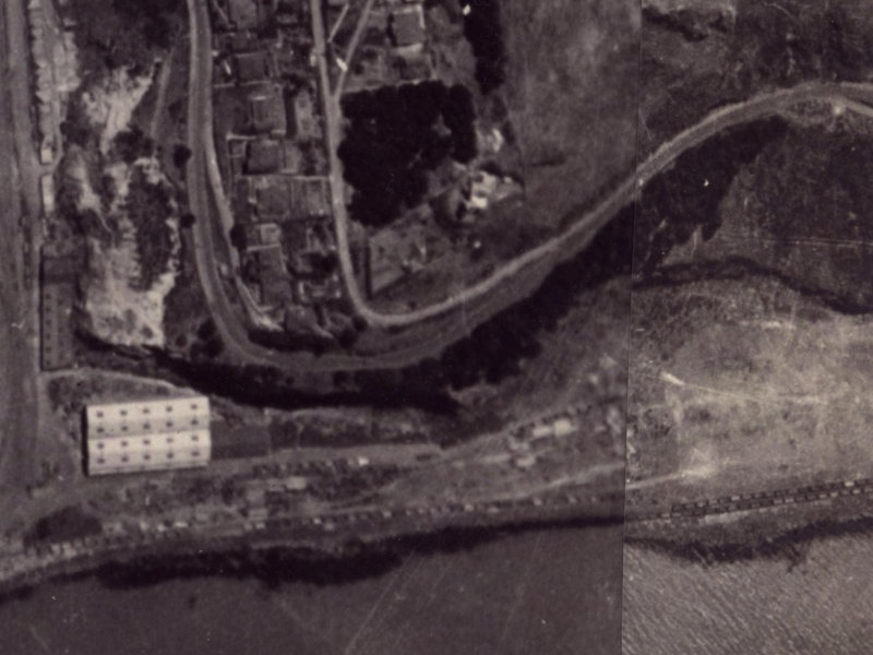 1–9 Reserve Terrace from the air, 1925-1929