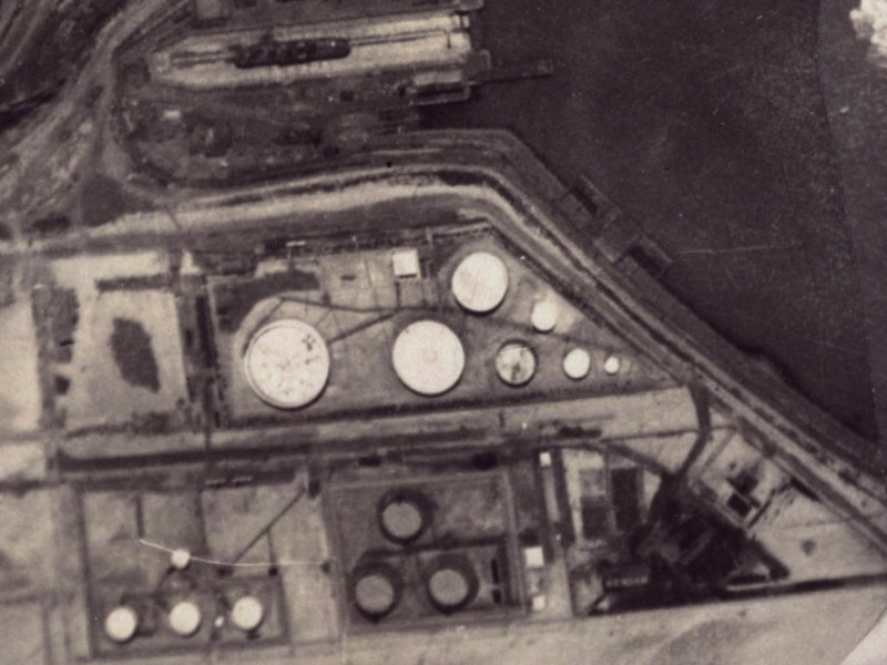Cyrus Williams Quay from the air, 1925-1929