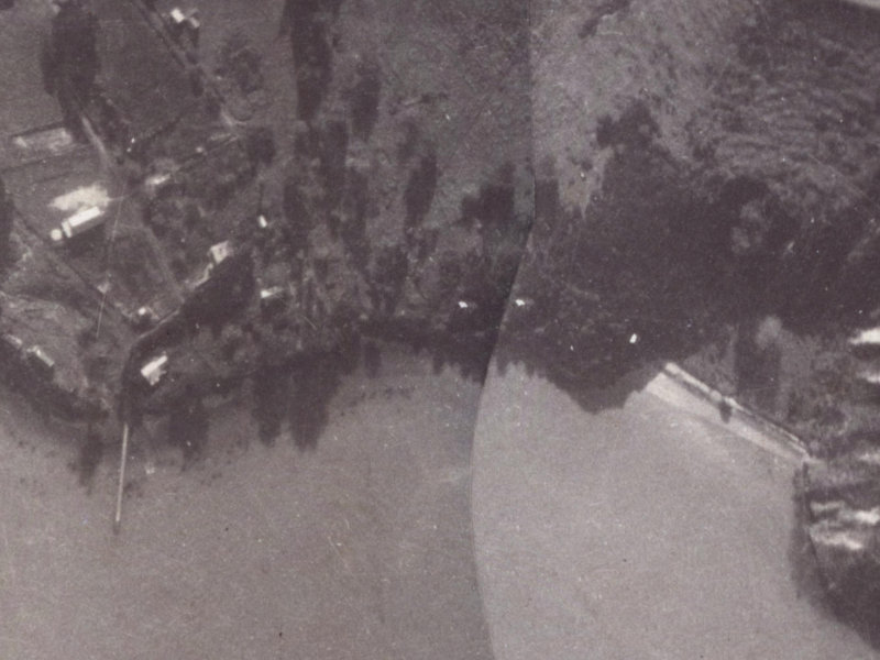 25 Korora Tahi Road from the air, 1925-1929