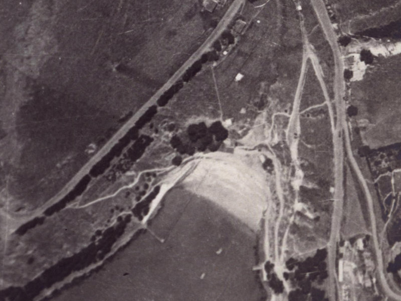 57 Park Terrace from the air, 1925-1929