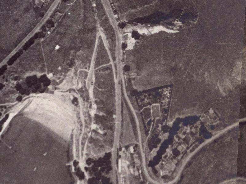 65–69 Cressy Terrace from the air, 1925-1929