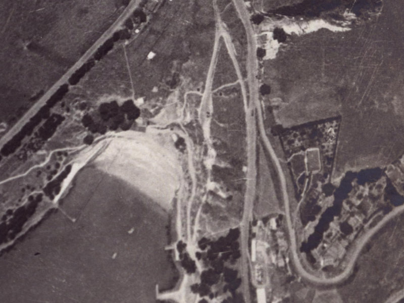 25 Park Terrace from the air, 1925-1929