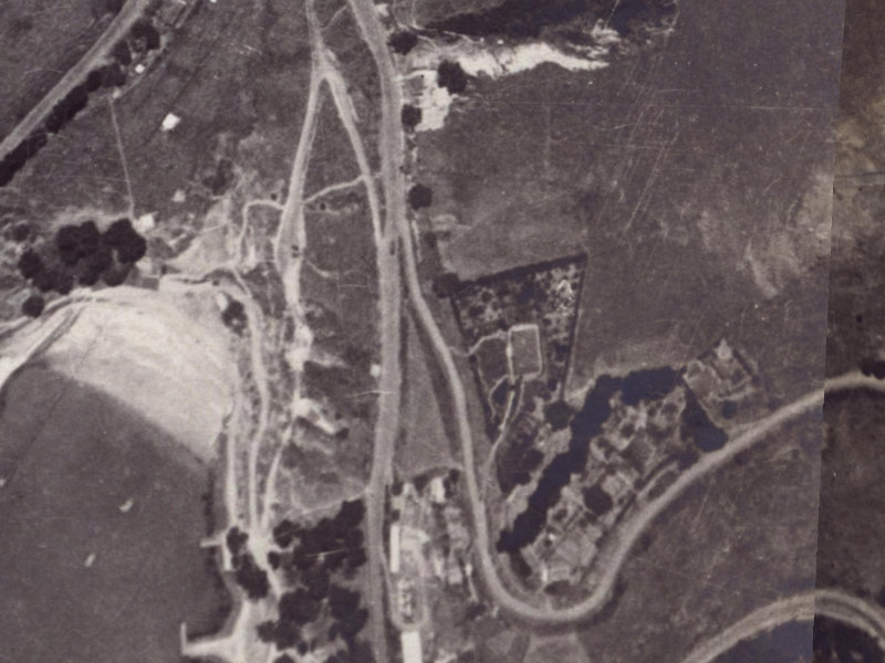 100 Cressy Terrace from the air, 1925-1929