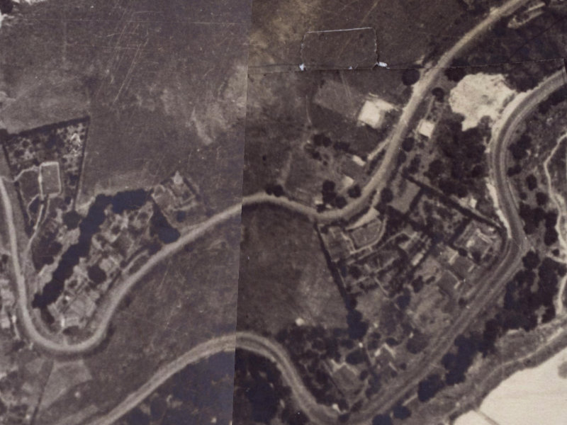 55 Cressy Terrace from the air, 1925-1929
