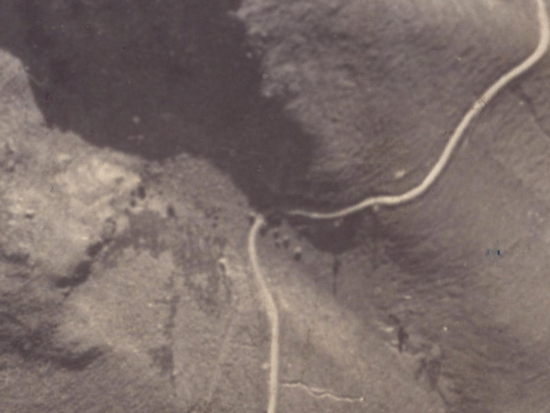 283 Governors Bay Road from the air, 1925-1929