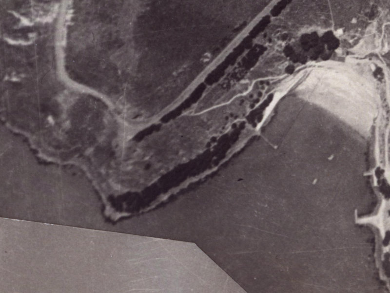 56–80 Park Terrace from the air, 1925-1929
