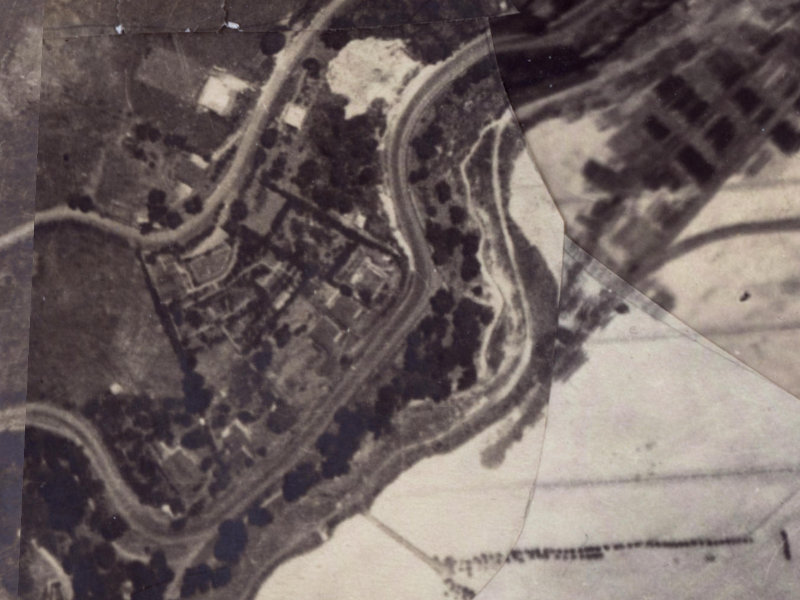 2 Park Terrace from the air, 1925-1929