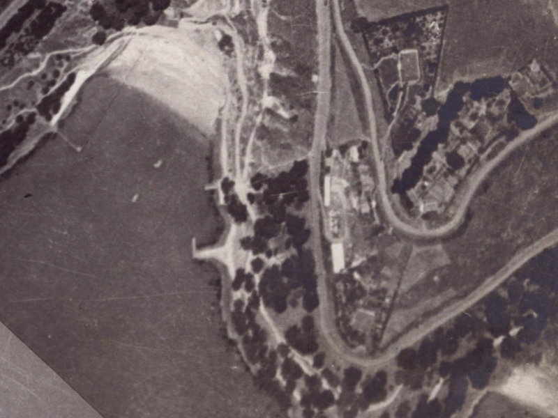 24 Park Terrace from the air, 1925-1929