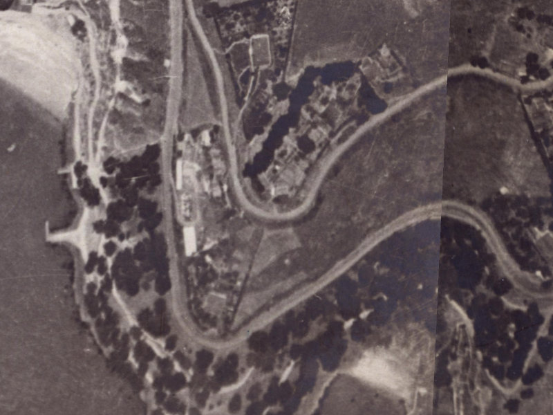 61 Cressy Terrace from the air, 1925-1929