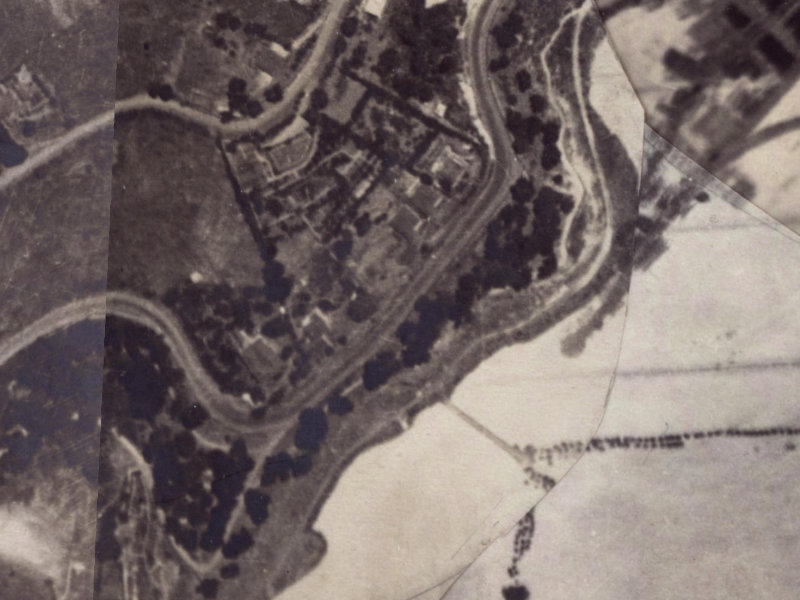4 Park Terrace from the air, 1925-1929