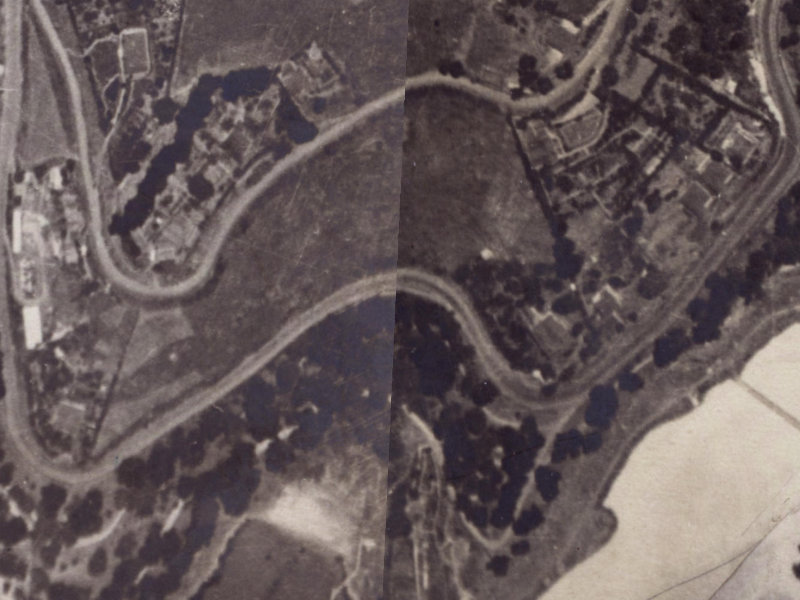 Park Terrace from the air, 1925-1929