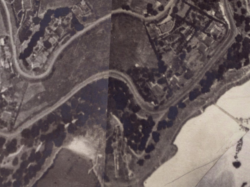 8 Park Terrace from the air, 1925-1929