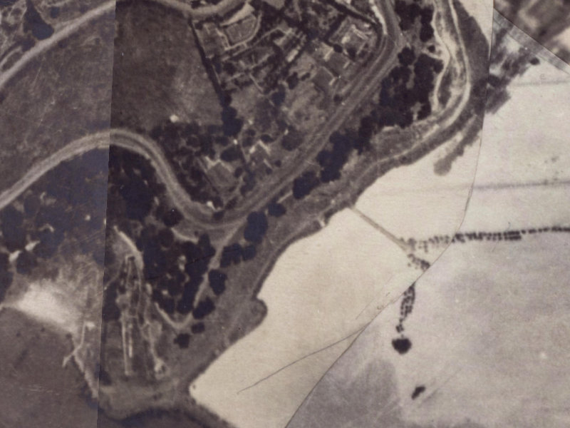 6 Park Terrace from the air, 1925-1929