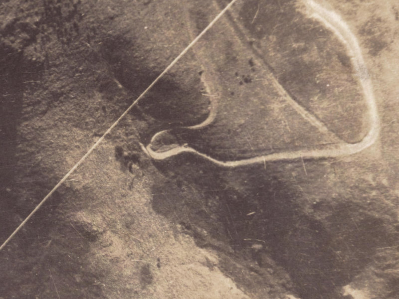 555 Dyers Pass Road from the air, 1925-1929
