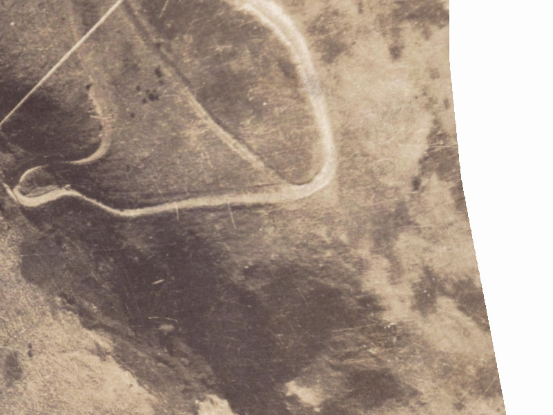 571A Dyers Pass Road from the air, 1925-1929