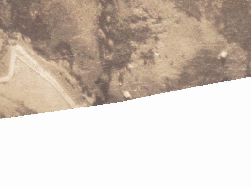 1101 Dyers Pass Road from the air, 1925-1929