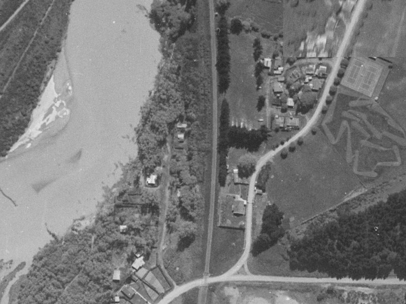 Pikes Track from the air, 1940-1944