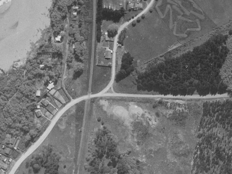 196 Kainga Road from the air, 1940-1944