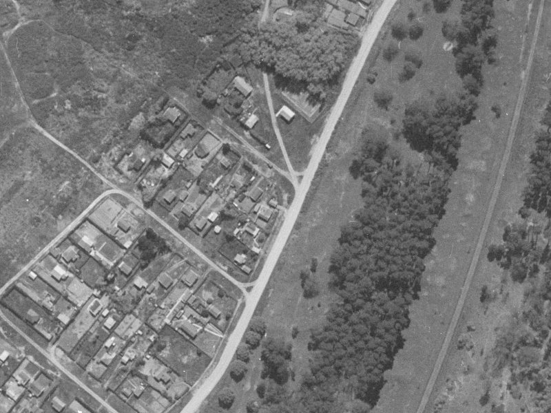 155 Kainga Road from the air, 1940-1944