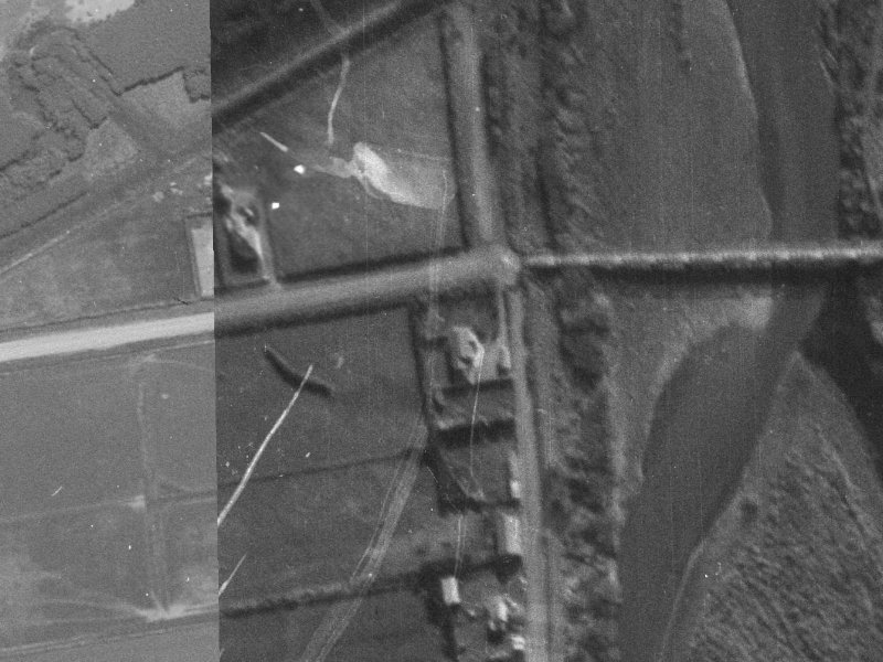 71 Coutts Island Road from the air, 1940-1944