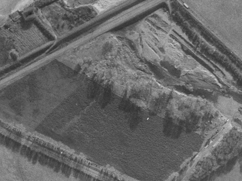 211 Coutts Island Road from the air, 1940-1944