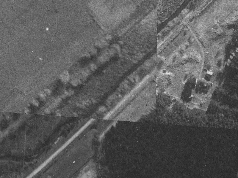 123–133 Lower Styx Road from the air, 1940-1944