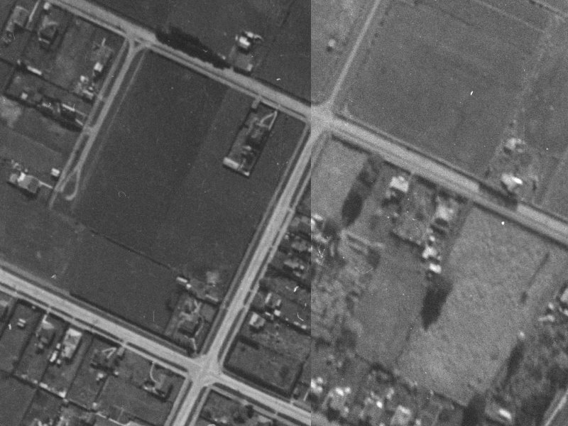39 Tyrone Street from the air, 1940-1944