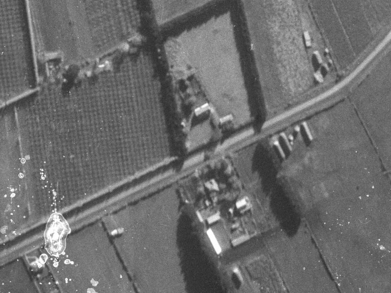 21 Turners Road from the air, 1940-1944
