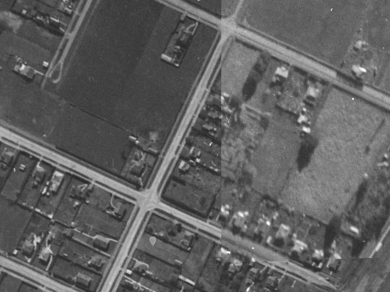 28 Tyrone Street from the air, 1940-1944
