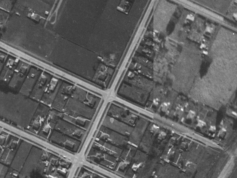24 Tyrone Street from the air, 1940-1944
