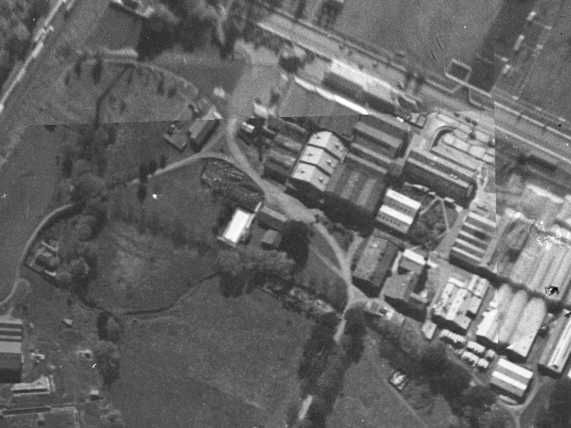 66A Factory Road from the air, 1940-1944