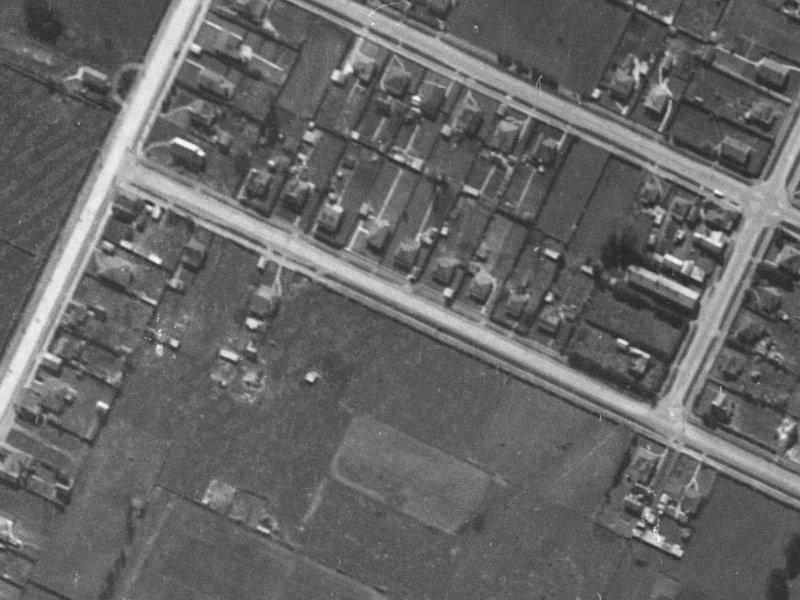 Donegal Street from the air, 1940-1944