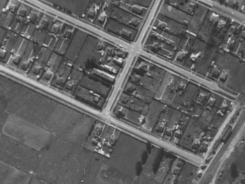 6 Tyrone Street from the air, 1940-1944