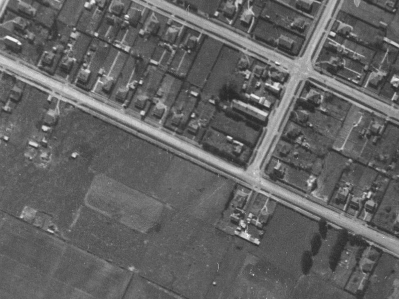 21 Donegal Street from the air, 1940-1944