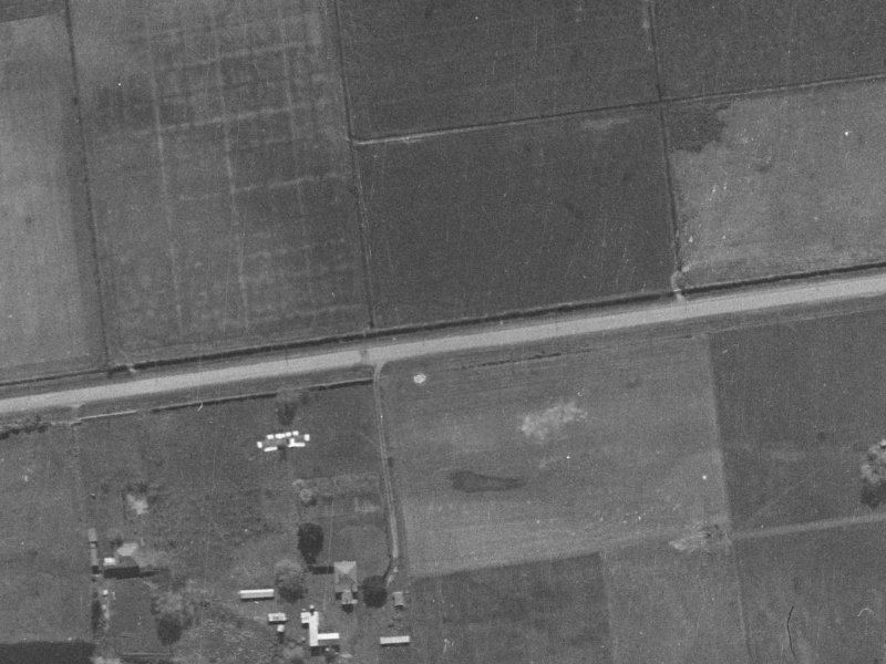 Sarikei Avenue from the air, 1940-1944